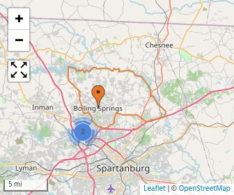 Area schools map